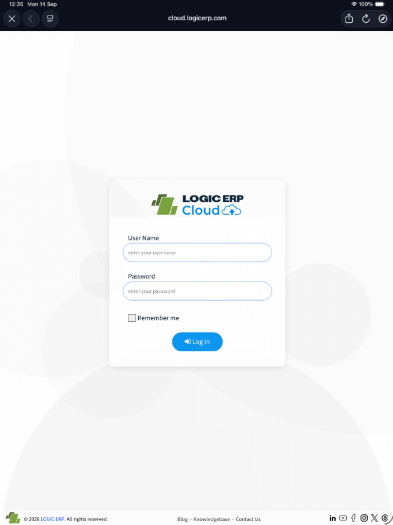 Screenshot 7 of LOGIC ERP Cloud
