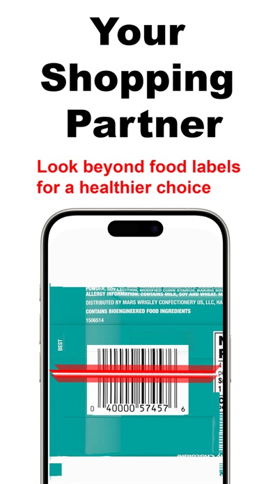 Yucca App Labeled Food Scanner Screenshot