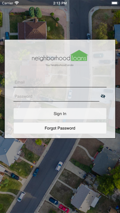 Neighborhood Loans Screenshot