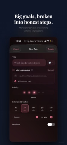 Vincere - Daily Planner screenshot