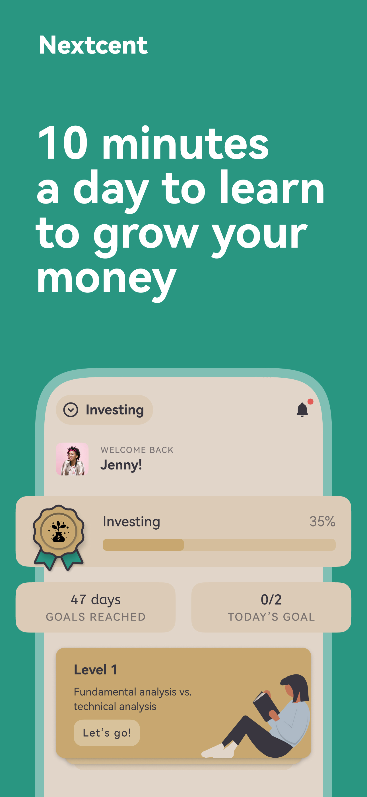 Nextcent: Learn to Investing