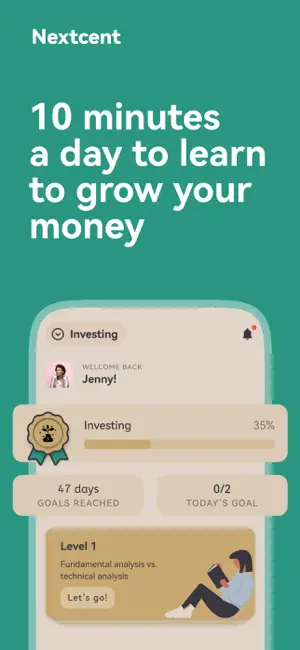Nextcent: Learn to Investing screenshot 1