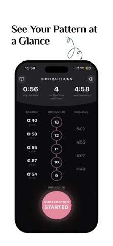 My Contraction Timer & Tracker Screenshot 2 of 5