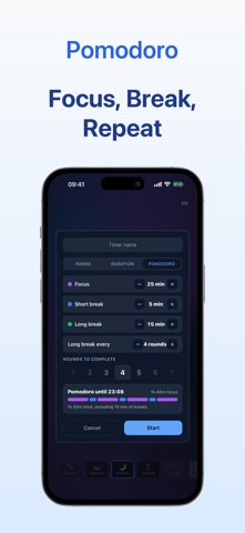 iWorkUntil: ADHD Visual Timer Screenshot 4 of 7