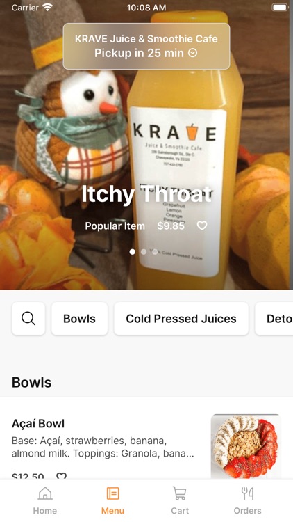 KRAVE Juice Bar