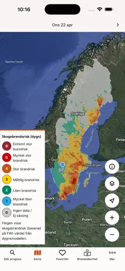 Screenshot von Brandrisk Ute auf dem iPhone 4