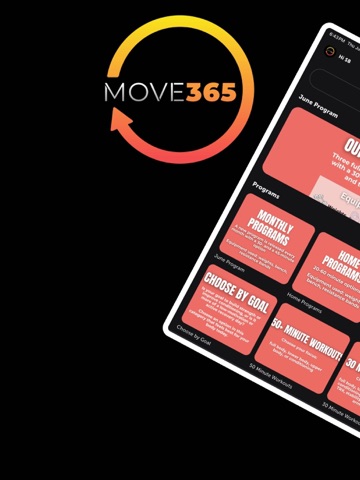 Move 365 with Steph iPad screenshot