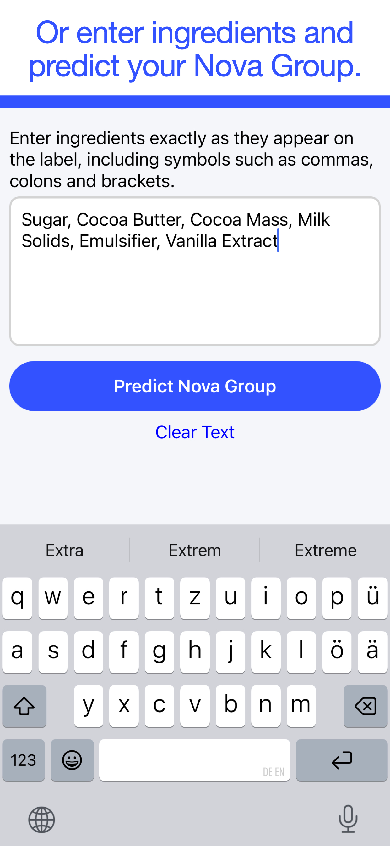 Processed Food Checker screenshot 4