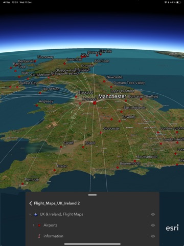 ArcGIS Earth iPad screenshot