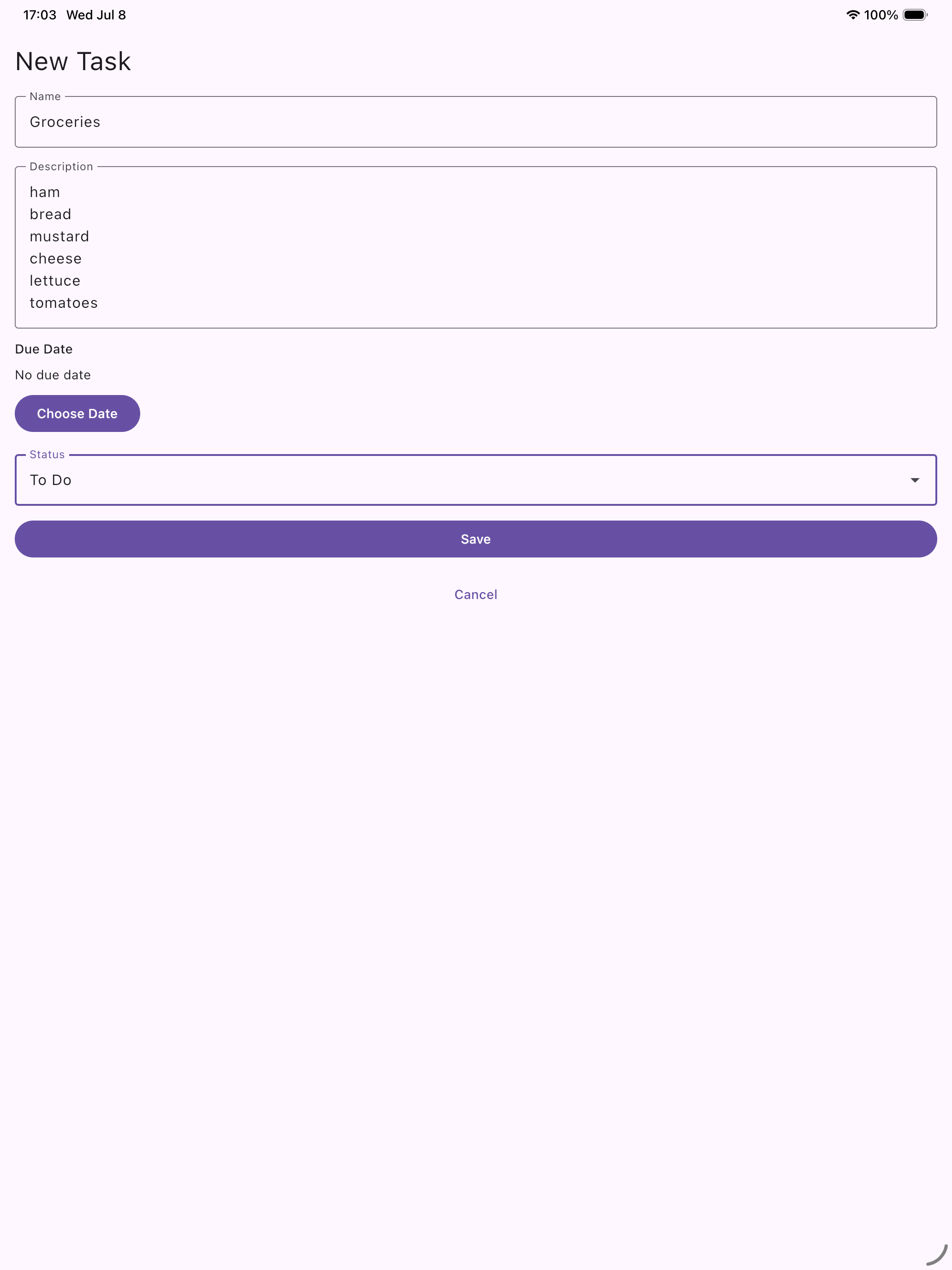DunzoList screenshot 13