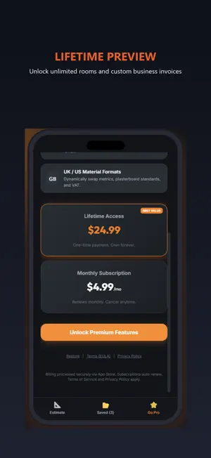 SheetFlow: Drywall Calculator screenshot 2