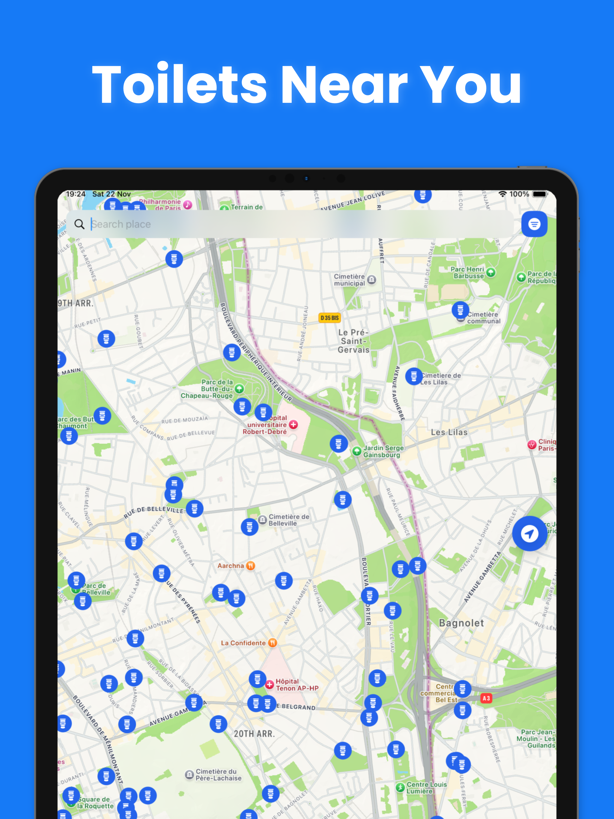 Toilet Finder - WC Map screenshot 7