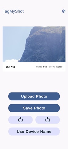 TagMyShot screenshot