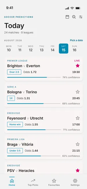 Soccer Predictions App screenshot 3