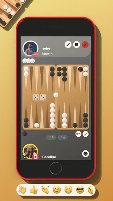 Backgammon Pro Online Screenshot