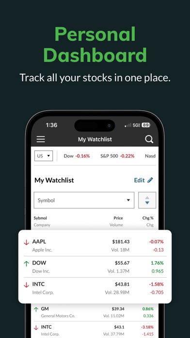 MarketWatch - News & Data Screenshot