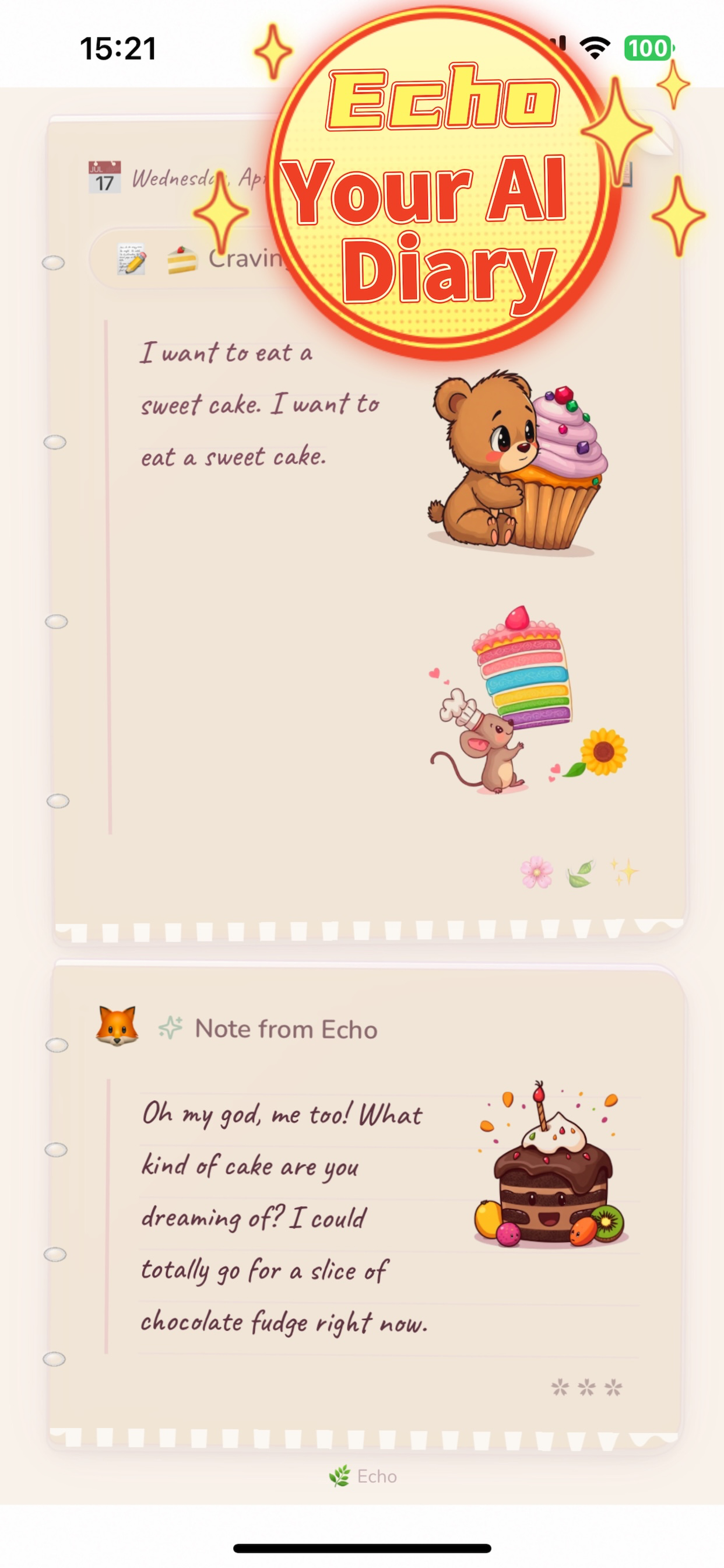 Echo: Your AI Diary screenshot 3