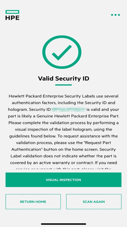 #7. HPE Parts Validation (iOS) 由: Hewlett Packard Enterprise Company