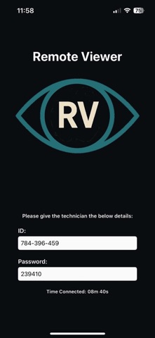 Remote Viewer Client Screenshot 1 of 3