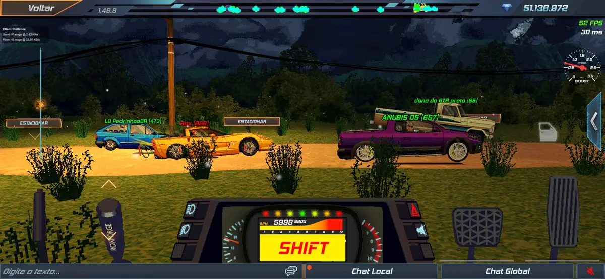 Estilo BR: Online Drag Racing