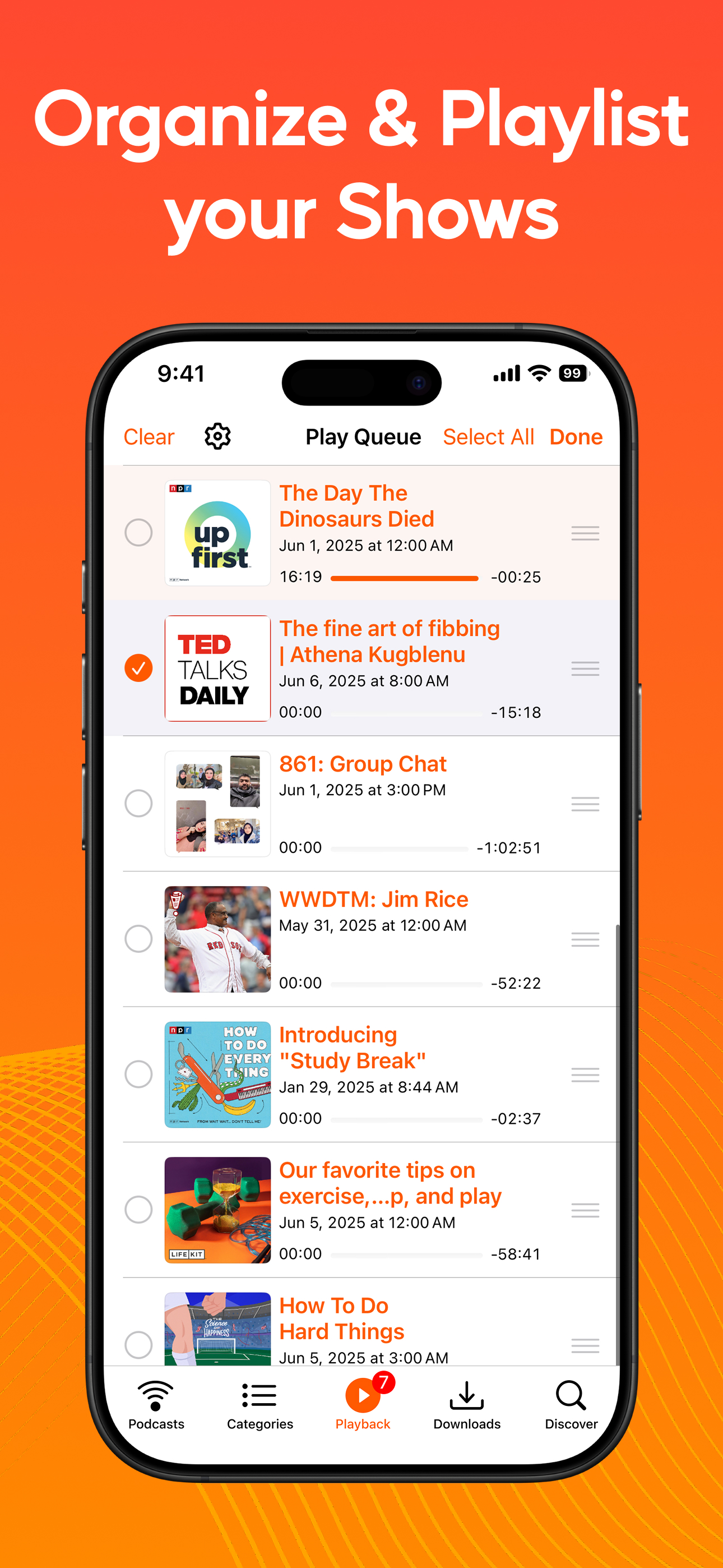 Podcast Player - Video & RSS