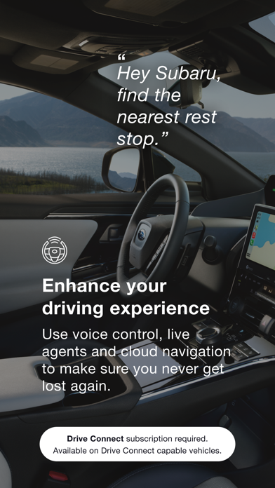 SUBARU SOLTERRA CONNECT Screenshot