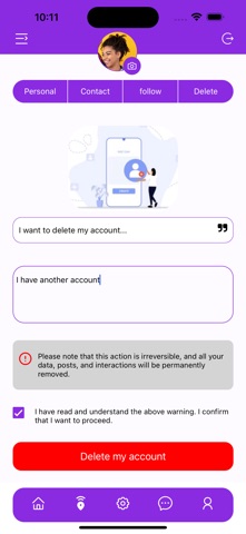 Tunio social screenshot