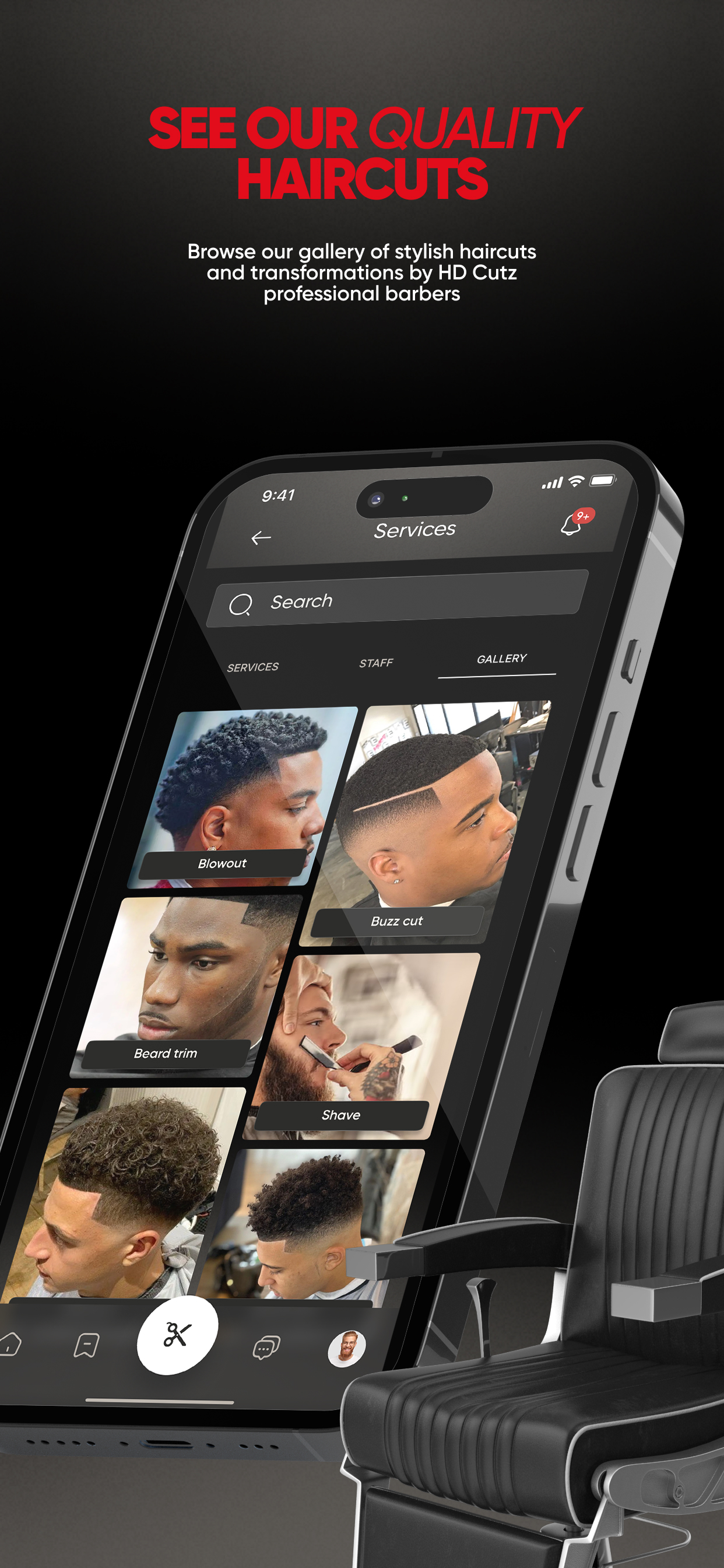 HD Cutz: Barber Shop Booking