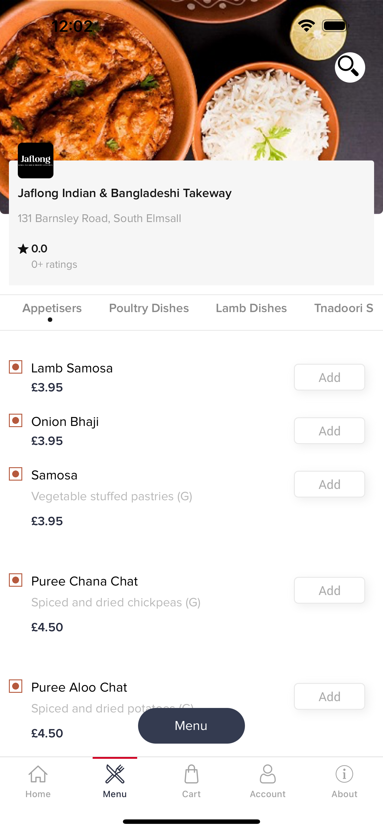 Jaflong Takeway screenshot 2