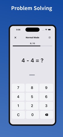 Simple Mental Math Practice screenshot