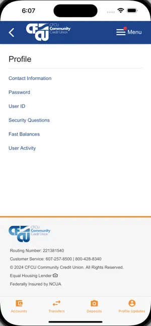 CFCU Community Credit Union screenshot 5