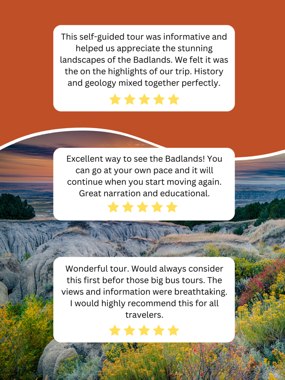 Badlands National Park Tour iPad screenshot 8 - Travel app