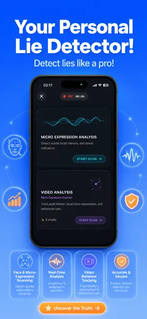 TruthScan AI - Lie Detector screenshot 2