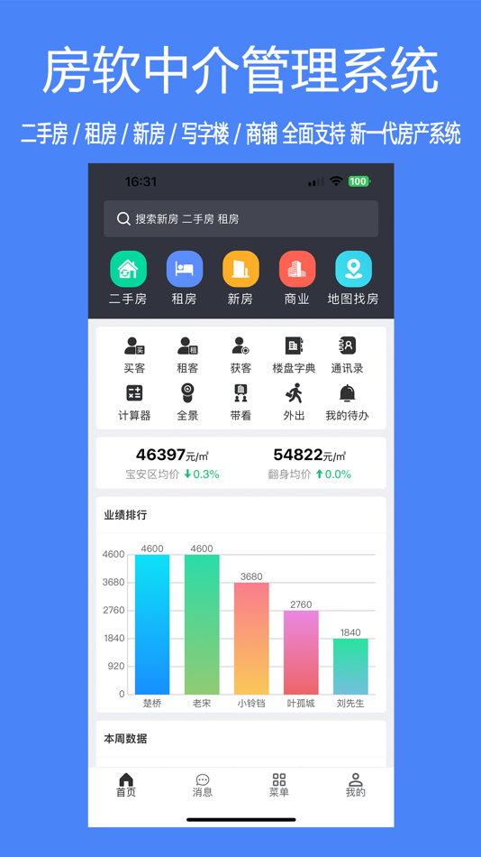#1. 房软中介系统 (iOS) Podle: Shenzhen Fangruan Technology Co., Ltd
