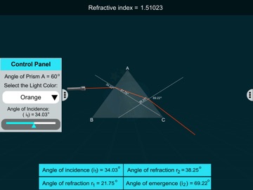 Prism Refraction - EduTech Era iPad screenshot
