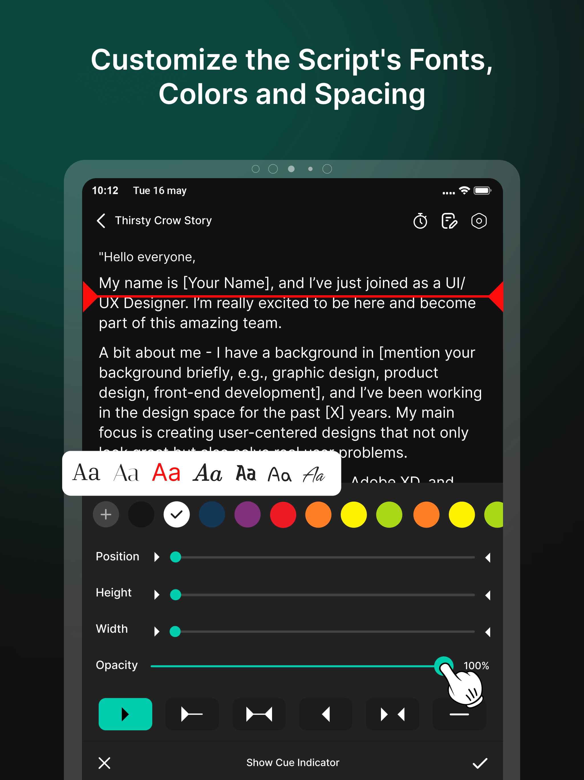 Teleprompter Video Editor screenshot 18