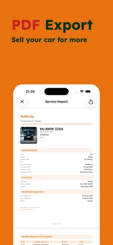AutoLog — Car Maintenance Screenshot 6 of 6
