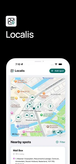 Localis: City Amenities Map screenshot 1