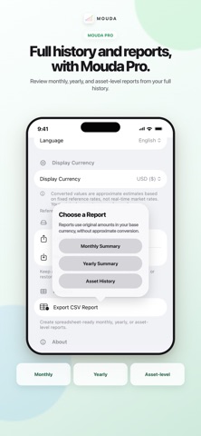 Mouda — Net Worth Tracker Screenshot 8 of 8