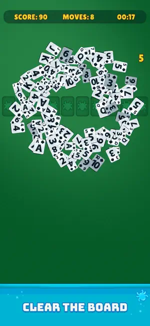 Spider Solitaire Deluxe screenshot 1