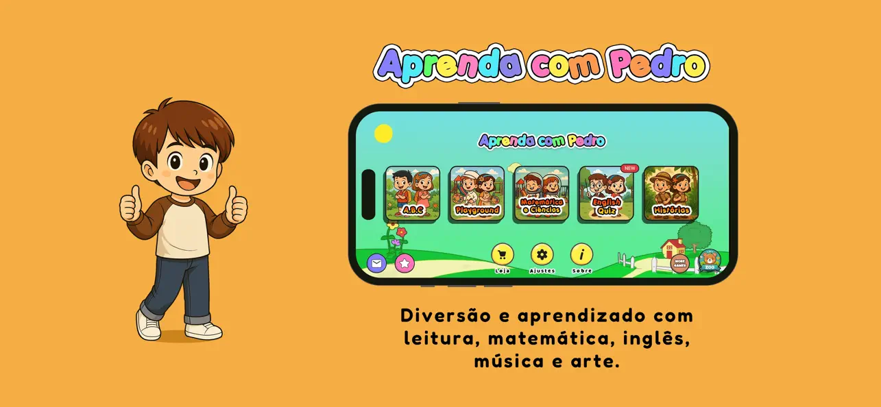 Screenshot #1 pour Aprenda com Pedro (Português)