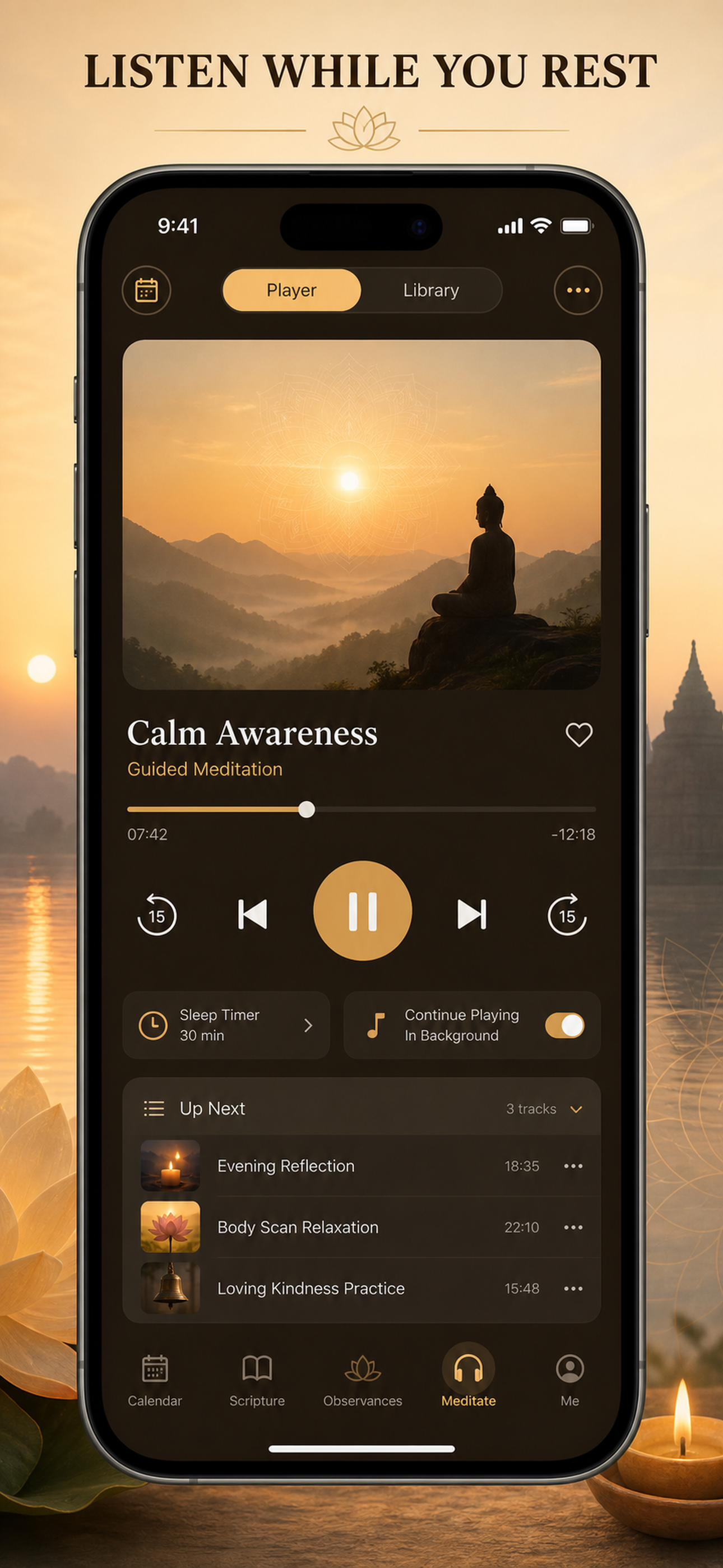 Buddhist Calendar & Sutras screenshot 9