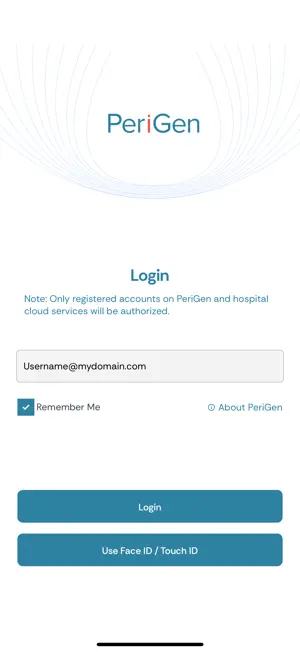 PeriWatch Vigilance Mobile screenshot 1