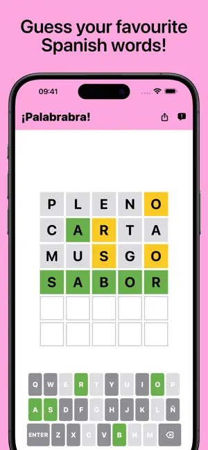 Palabrabra: Spanish Word Game screenshot 1