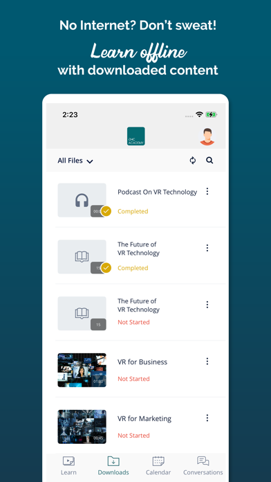 GHC Academy Screenshot