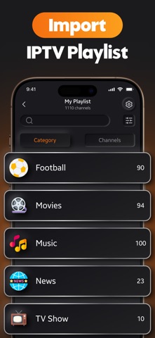 Smart IPTV Player - Online TV Screenshot 6 of 7