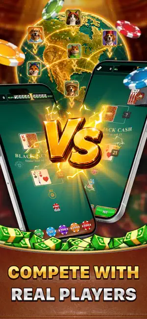 Blackjack Cash - 21 Card Game screenshot 4