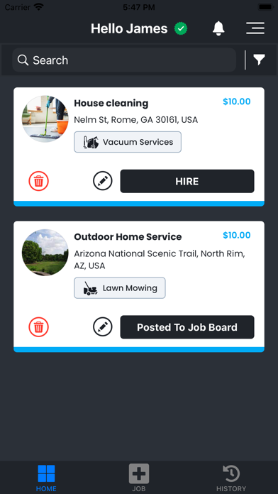 App screenshot