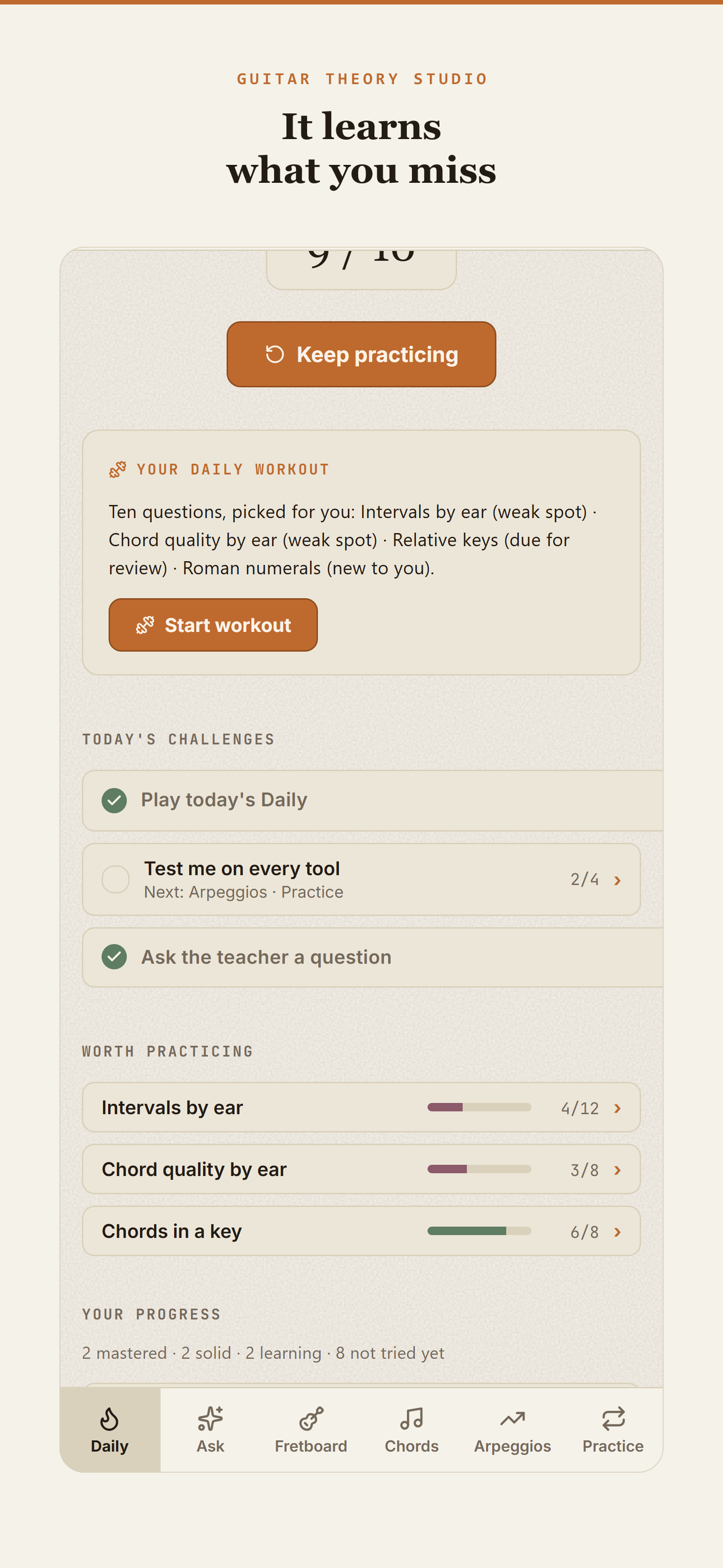 Guitar Theory Studio screenshot 3