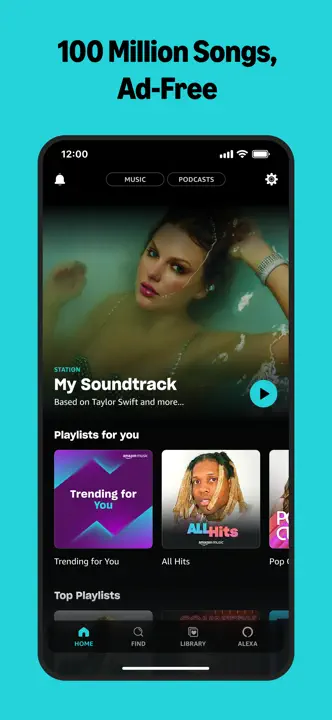 Amazon Music: Screenshot 1 von 8